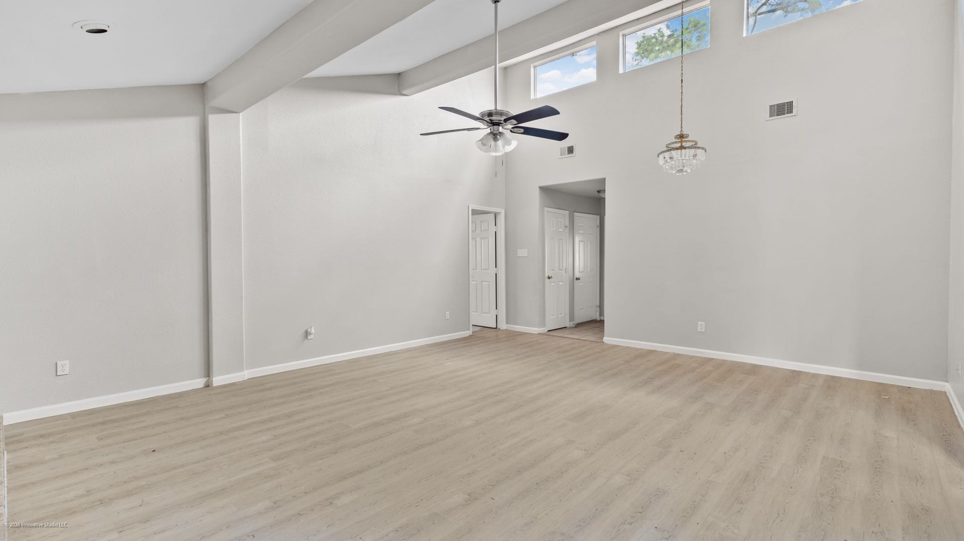 Living Room and Dining Room