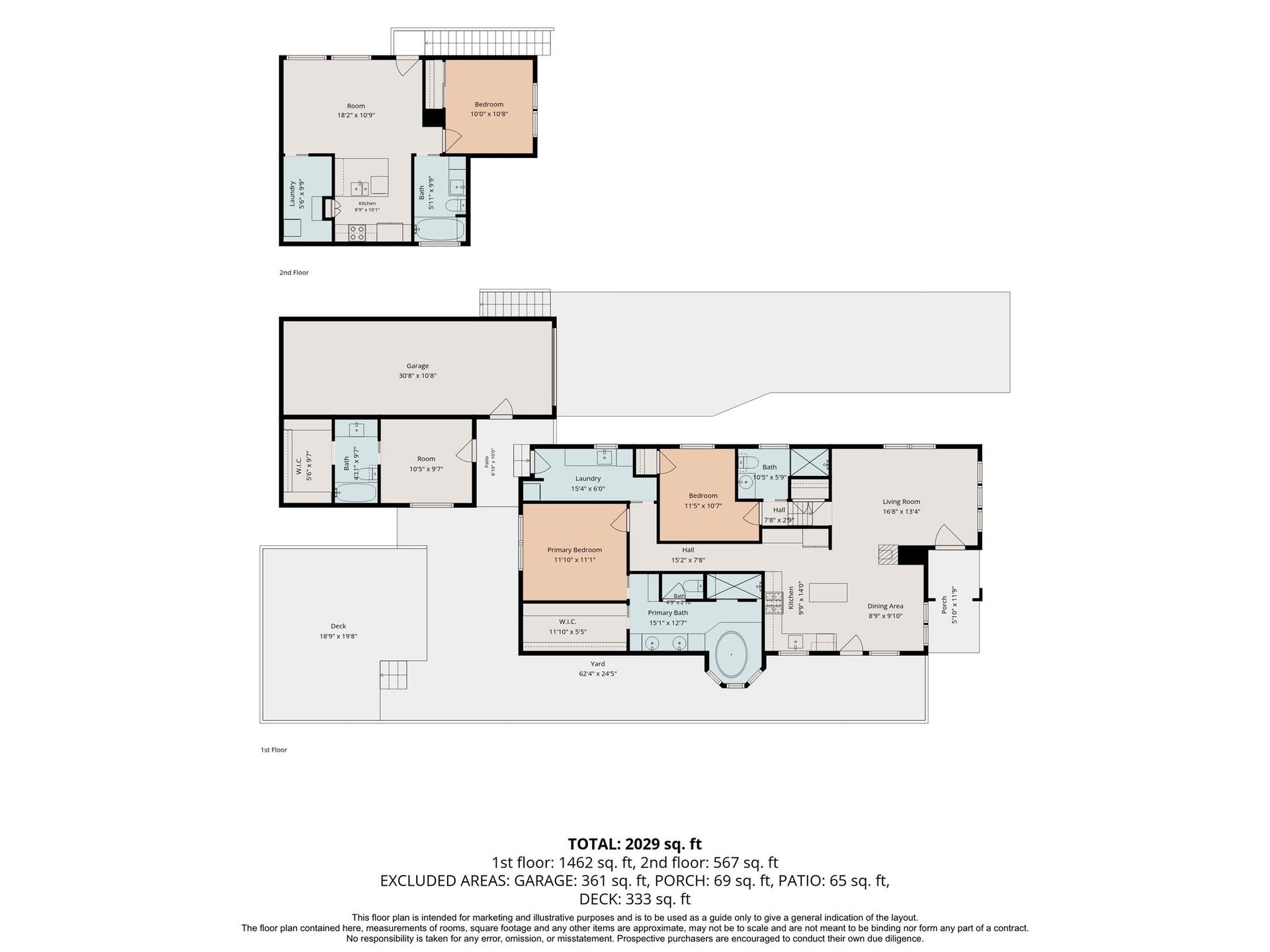 542 Granberry Street, Houston, TX 77007 This is the entire layout of 542 Granberry.