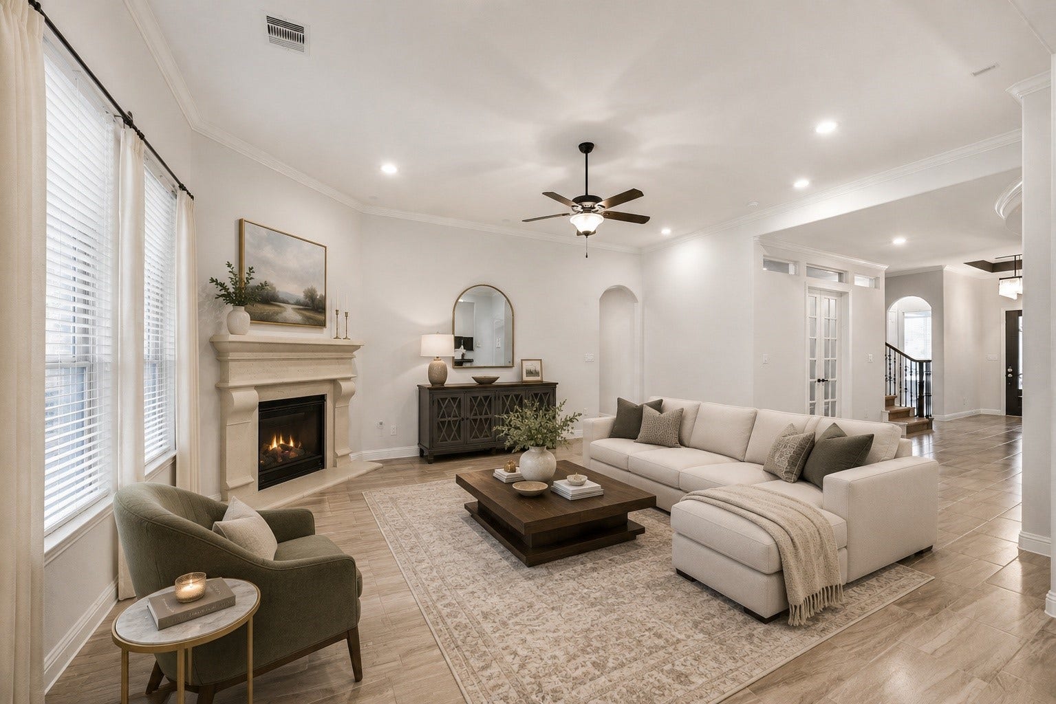 21011 Atascocita Point Drive, Humble, TX 77346 Staged living area