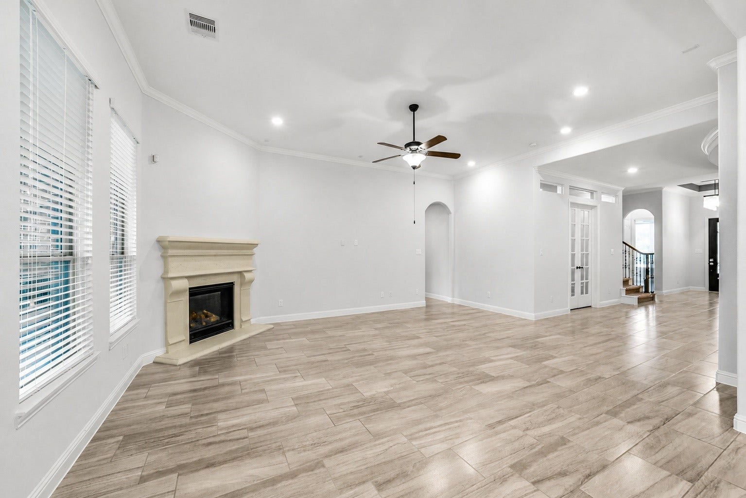 21011 Atascocita Point Drive, Humble, TX 77346 Hallway leads you to your open living area