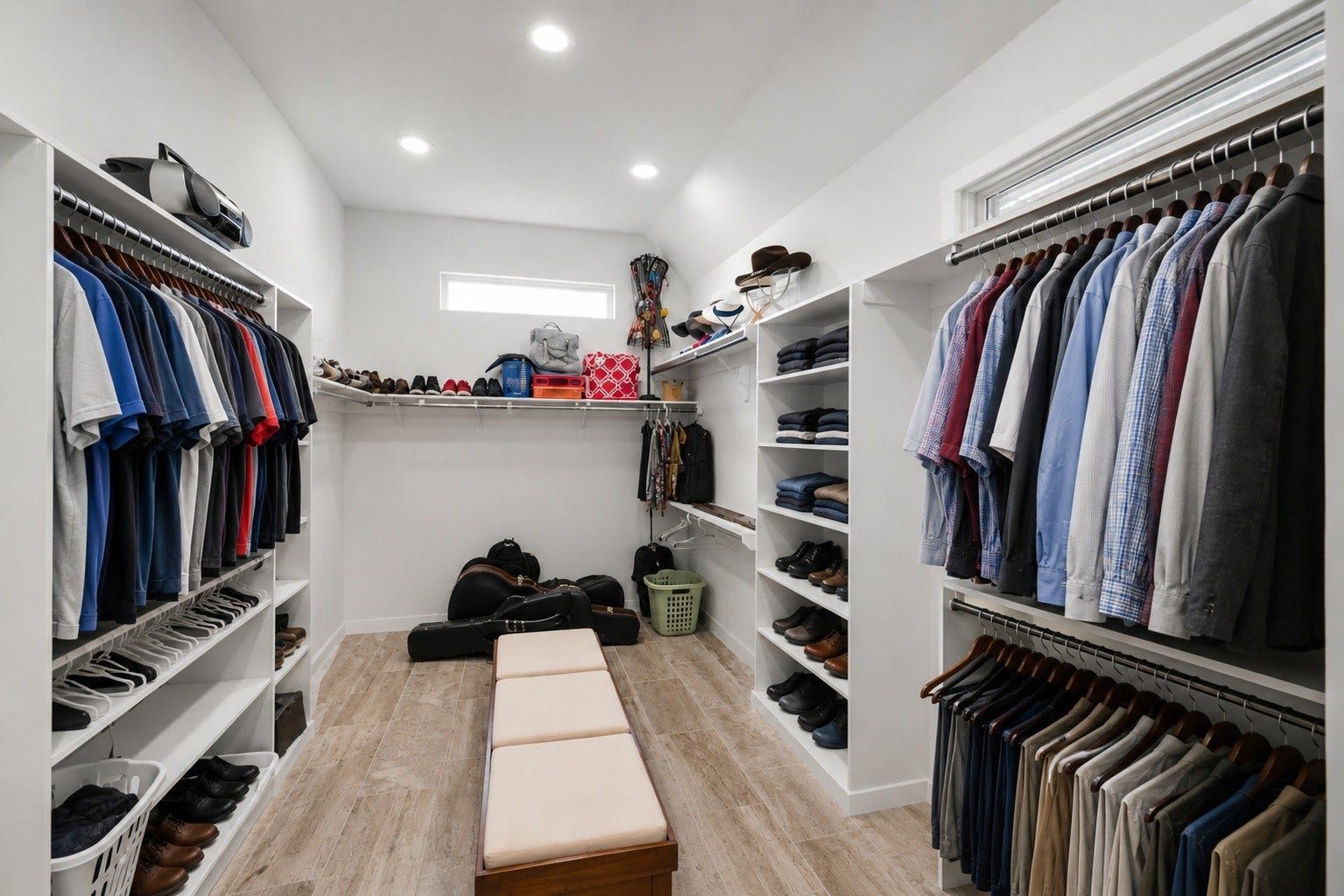 21011 Atascocita Point Drive, Humble, TX 77346 Huge Primary Closet with a window.