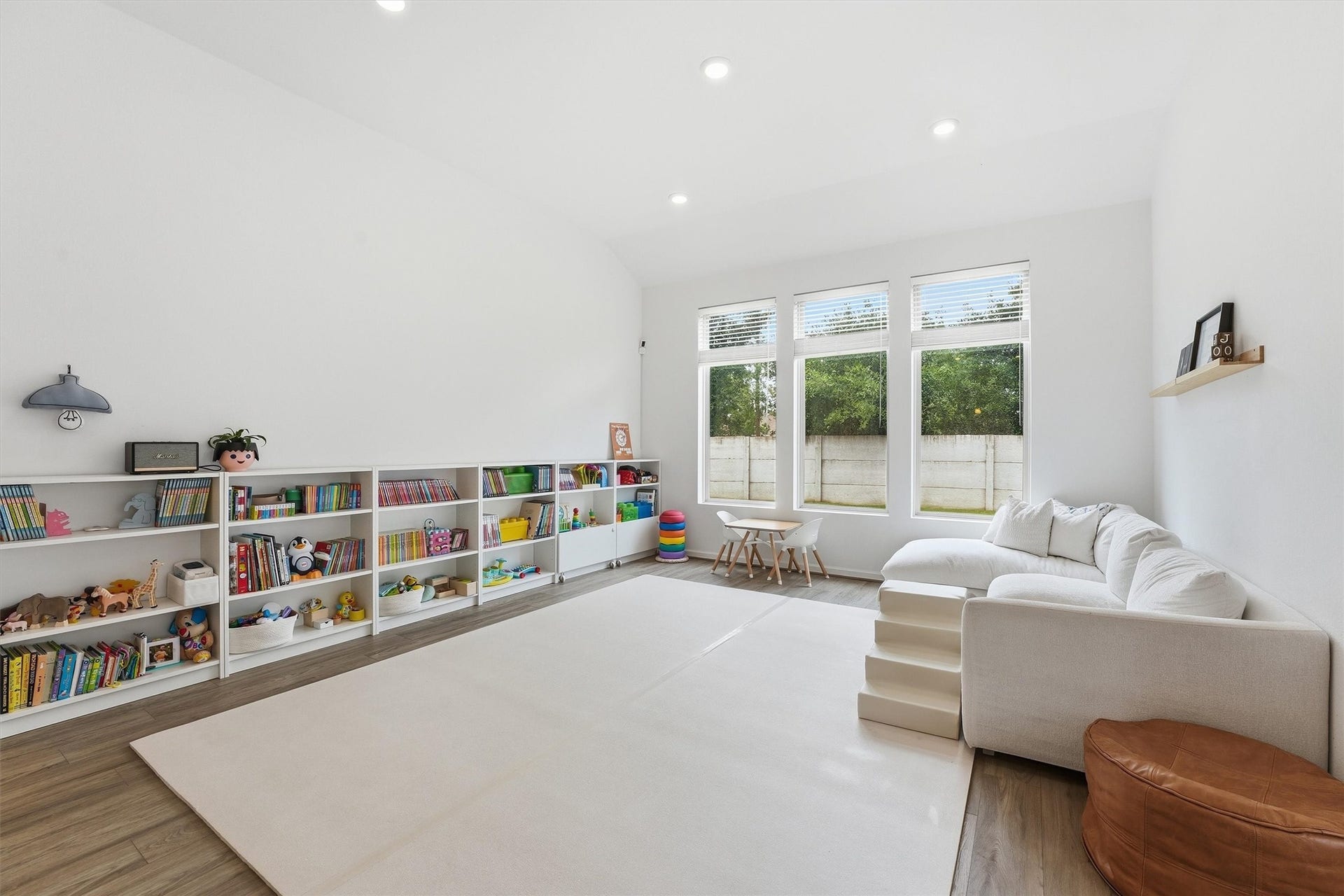 Open-concept living designed for everyday life and entertaining, with high ceilings and abundant natural light.