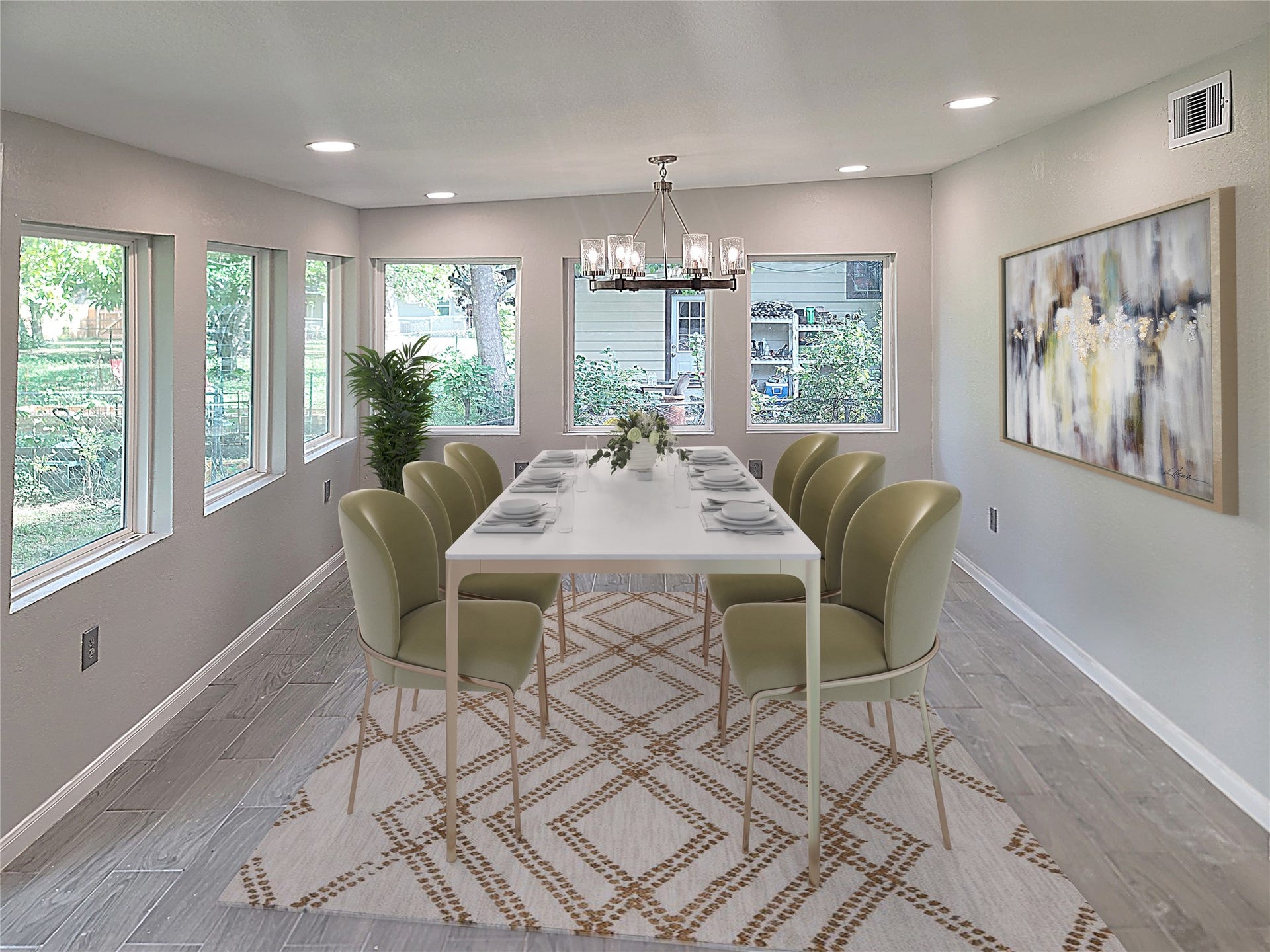 121 Wisteria Street, Lake Jackson, TX 77566 virtually staged