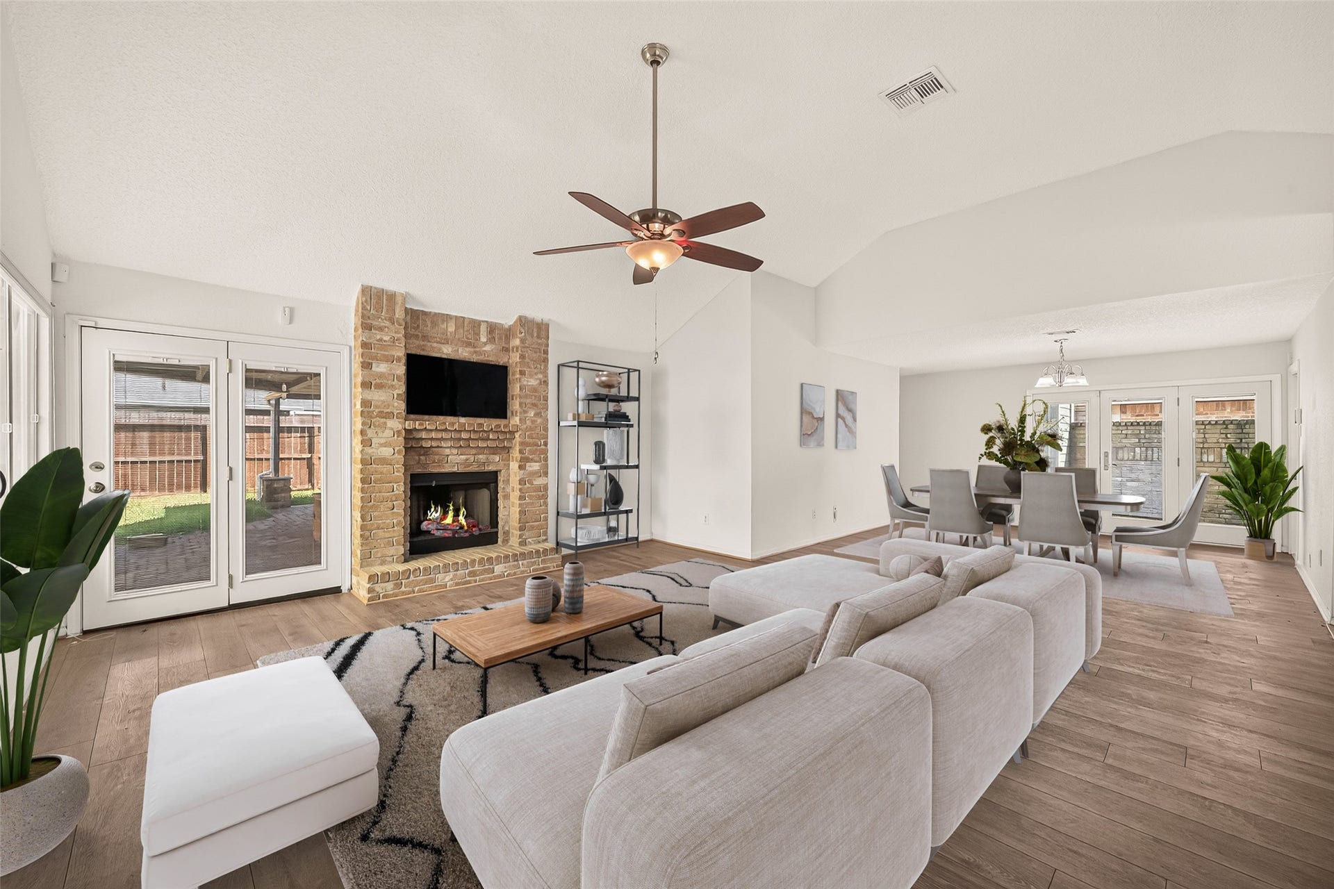 12838 Ashford Knolls Drive, Houston, TX 77082 AI generated Photo - Livign Room