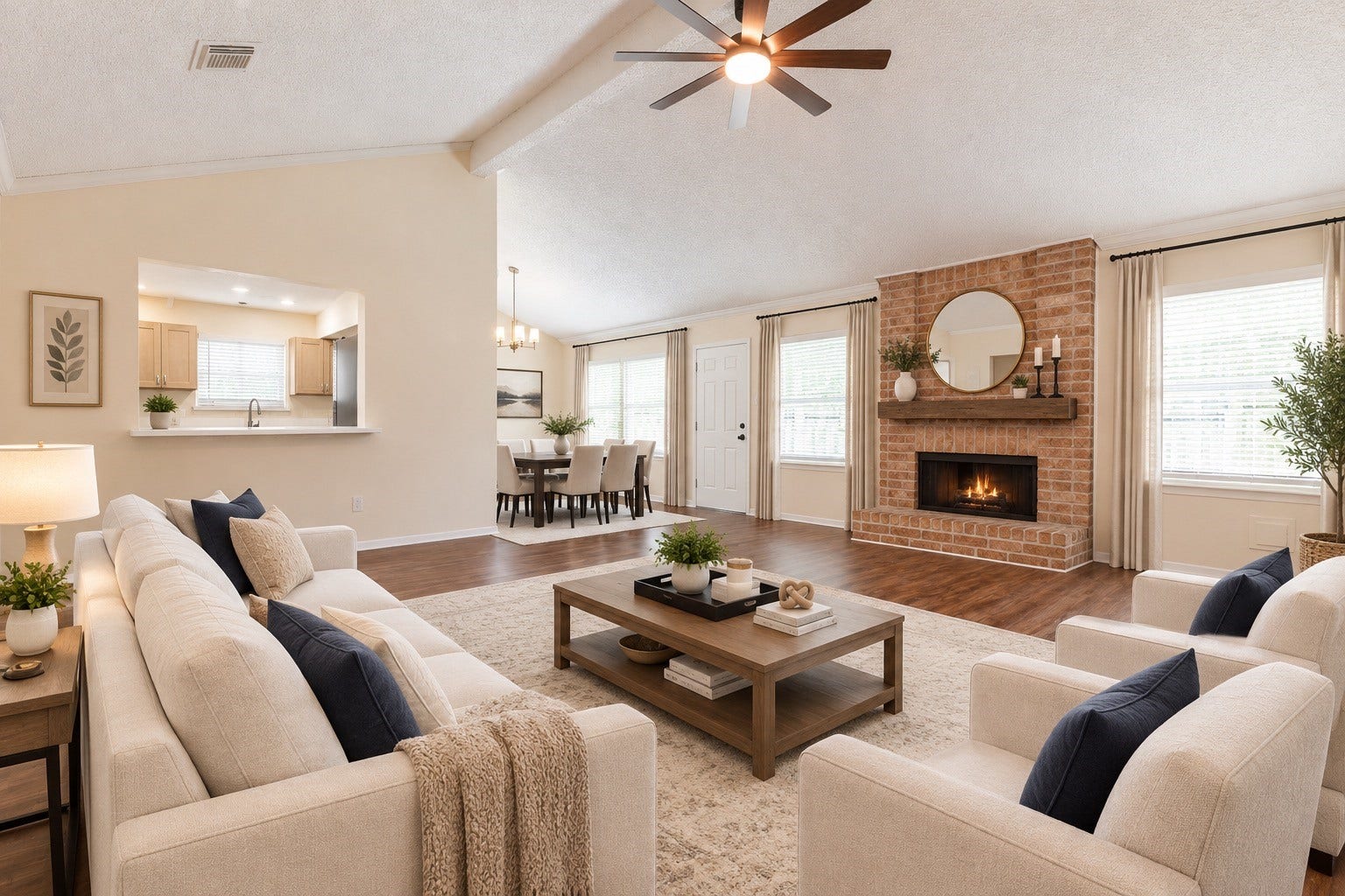 5614 Briarwood Forest Drive, Houston, TX 77088 virtually staged