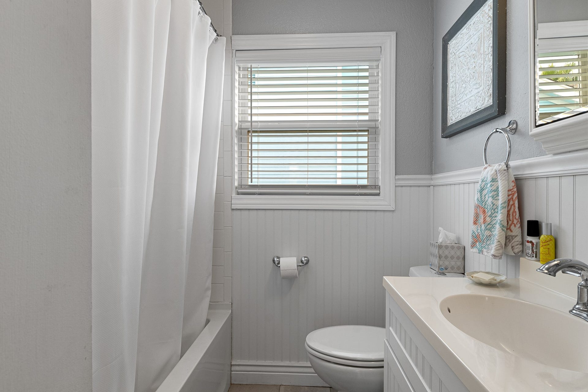 66 Tarpon Street, Bayou Vista, TX 77563 Full bathroom with tub/shower combination and
