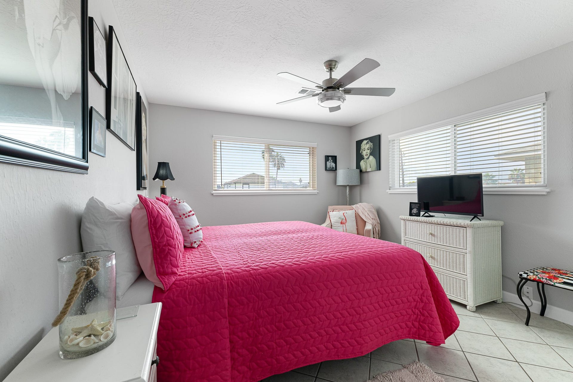66 Tarpon Street, Bayou Vista, TX 77563 Spacious bedroom with abundant natural light from multiple windows.