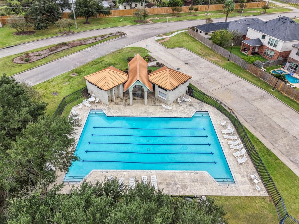 5230 Lagoon Court, Bacliff, TX 77518 Hot days mean a cool pool, right?! The neighborhood pool is located at the entrance to the subdivision, and it can provide hours of fun in the sun.
