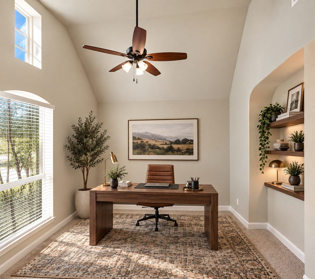 Virtually staged to showcase the rooms potential. Furniture and dcor are for illustrative purposes only.