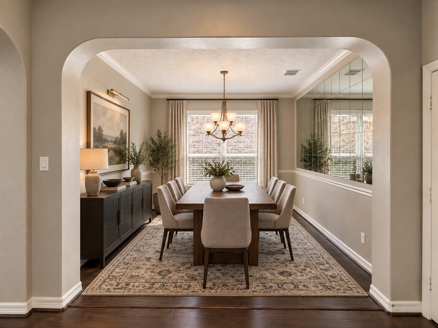 Virtually staged to showcase the rooms potential. Furniture and dcor are for illustrative purposes only.