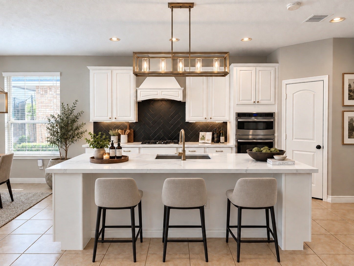 Virtually staged to showcase the rooms potential. Furniture and dcor are for illustrative purposes only.