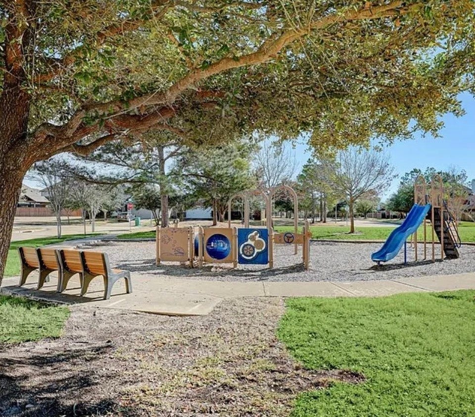 Playground across the street