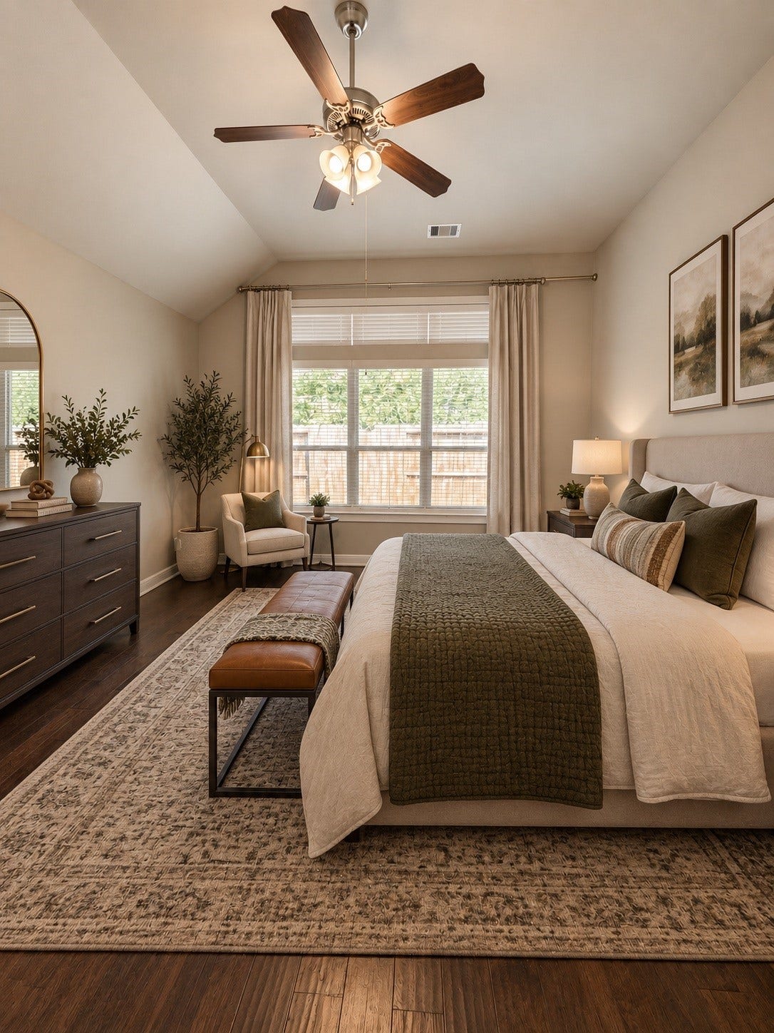 Virtually staged to showcase the rooms potential. Furniture and dcor are for illustrative purposes only.