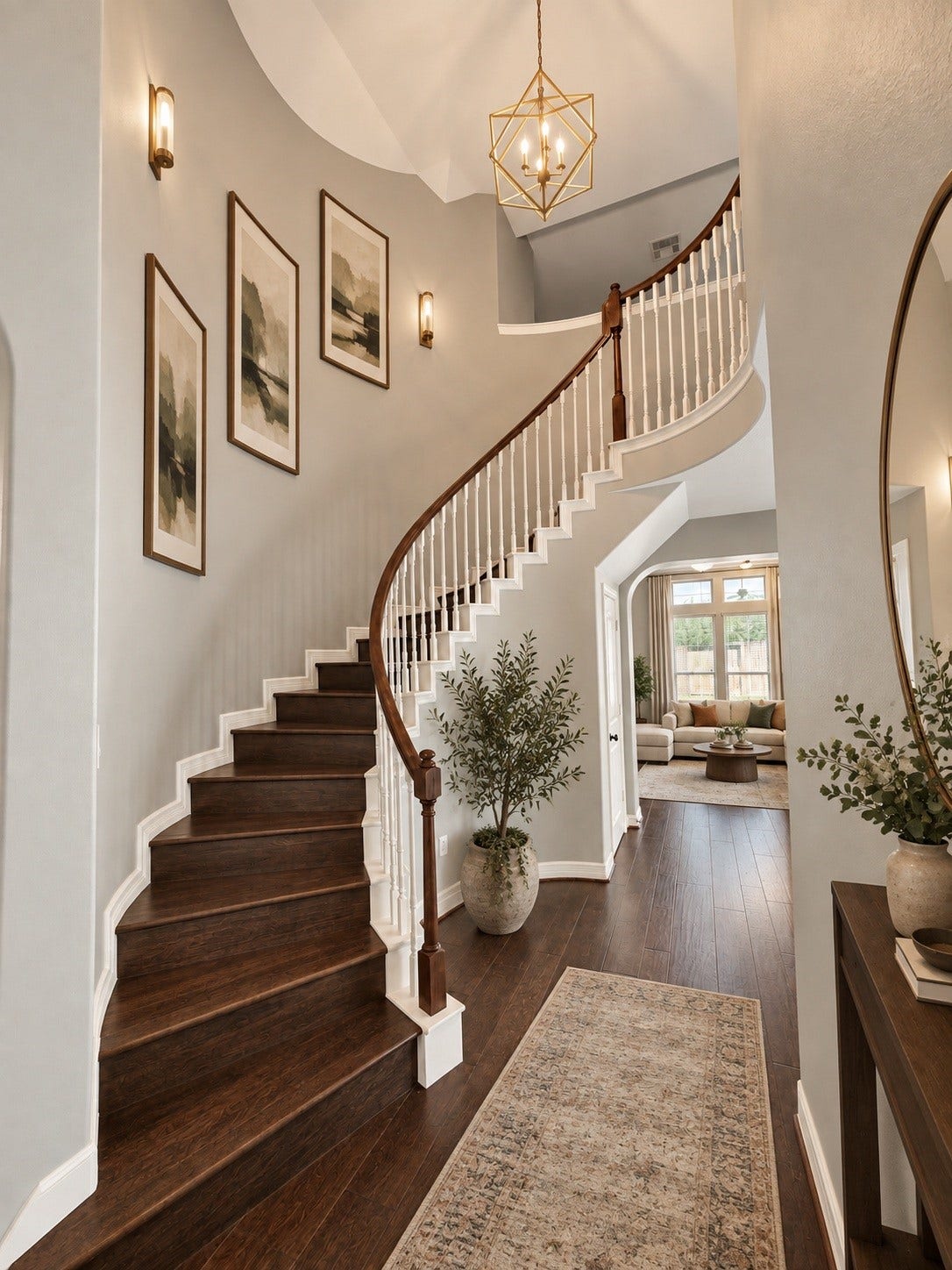 Virtually staged to showcase the rooms potential. Furniture and dcor are for illustrative purposes only.