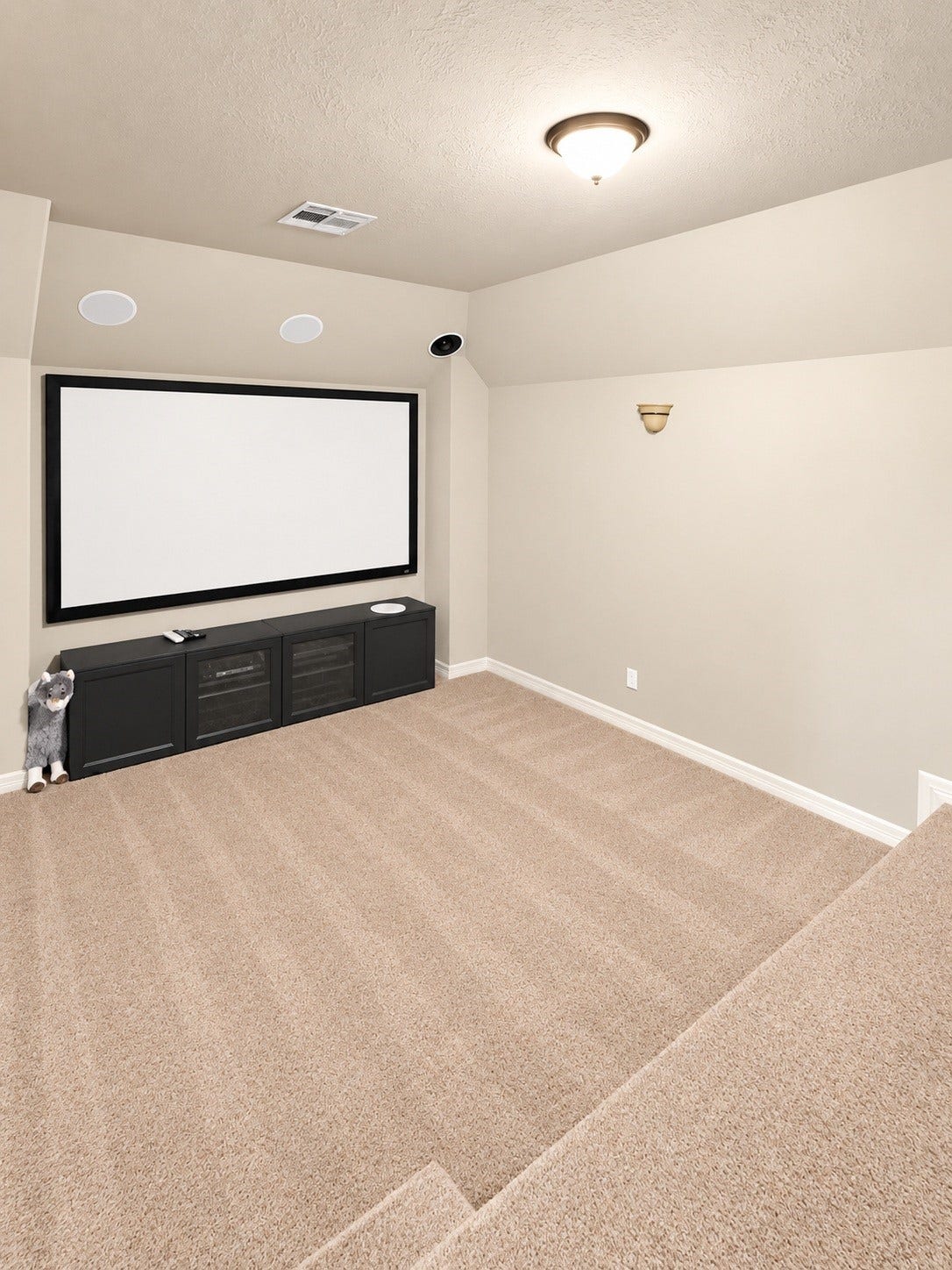 Another view of the media room