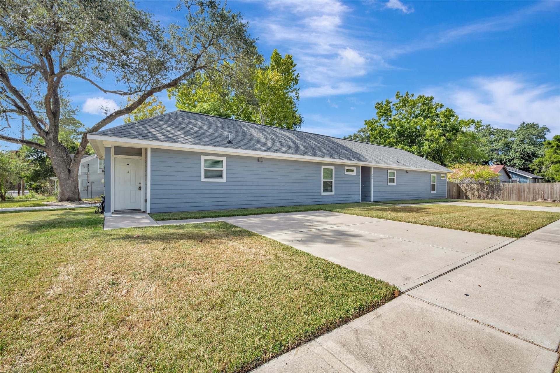 Unit A Double-wide Private Driveway