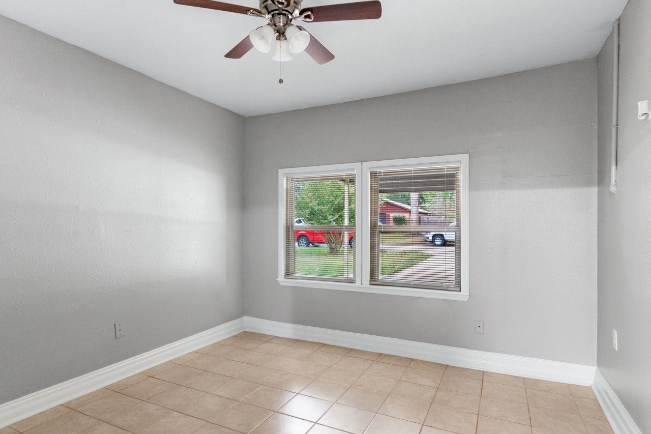 745 Dezso Drive, Alvin, TX 77511 Bedroom #4 sits on the other side of the house.