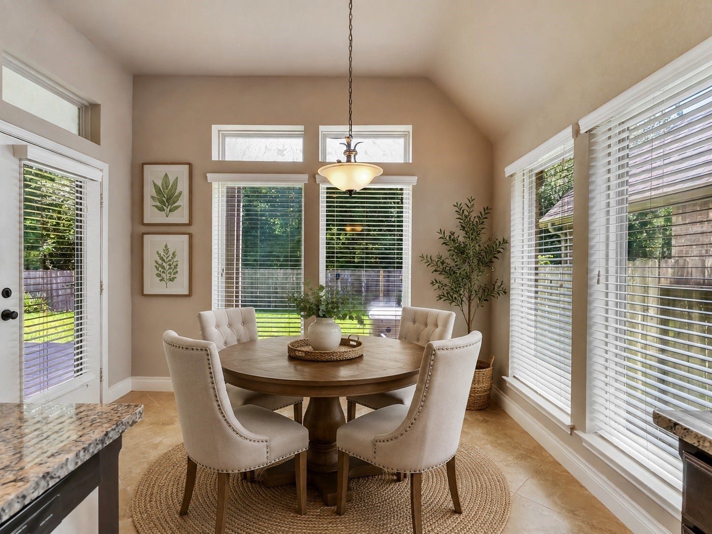 4131 N Creekmont Drive, Fresno, TX 77545 Virtually staged breakfast room.