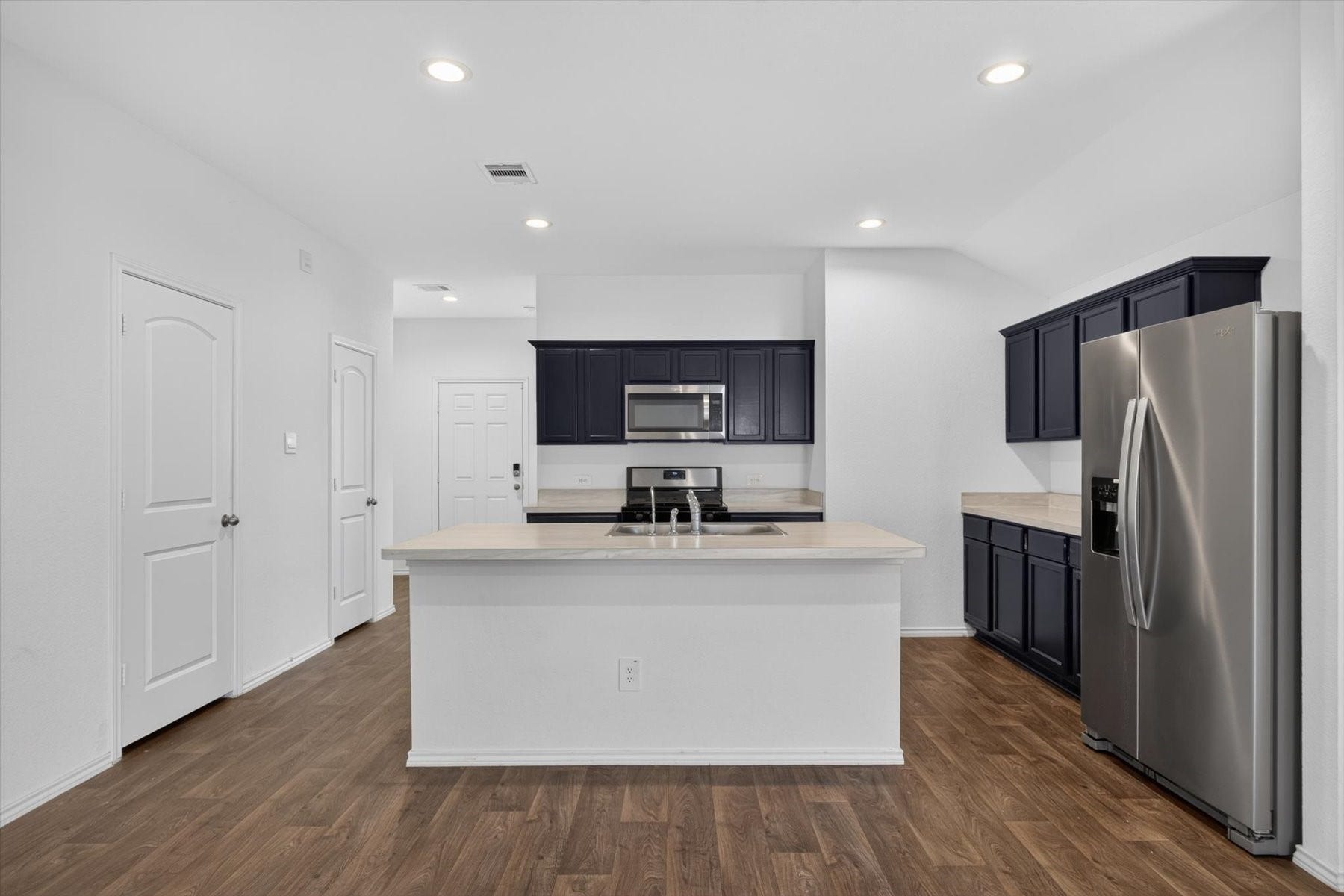 21406 Flowering Garden Lane, Katy, TX 77449 Spacious island kitchen with abundant cabinetry.