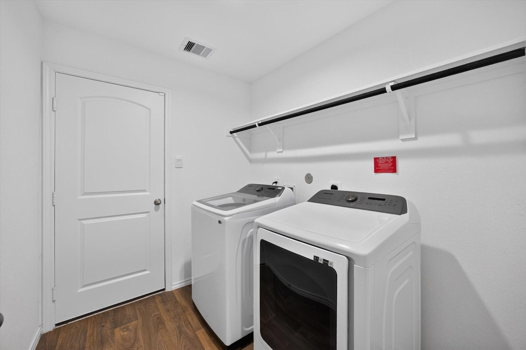 21406 Flowering Garden Lane, Katy, TX 77449 Convenient laundry room with built-in shelving.