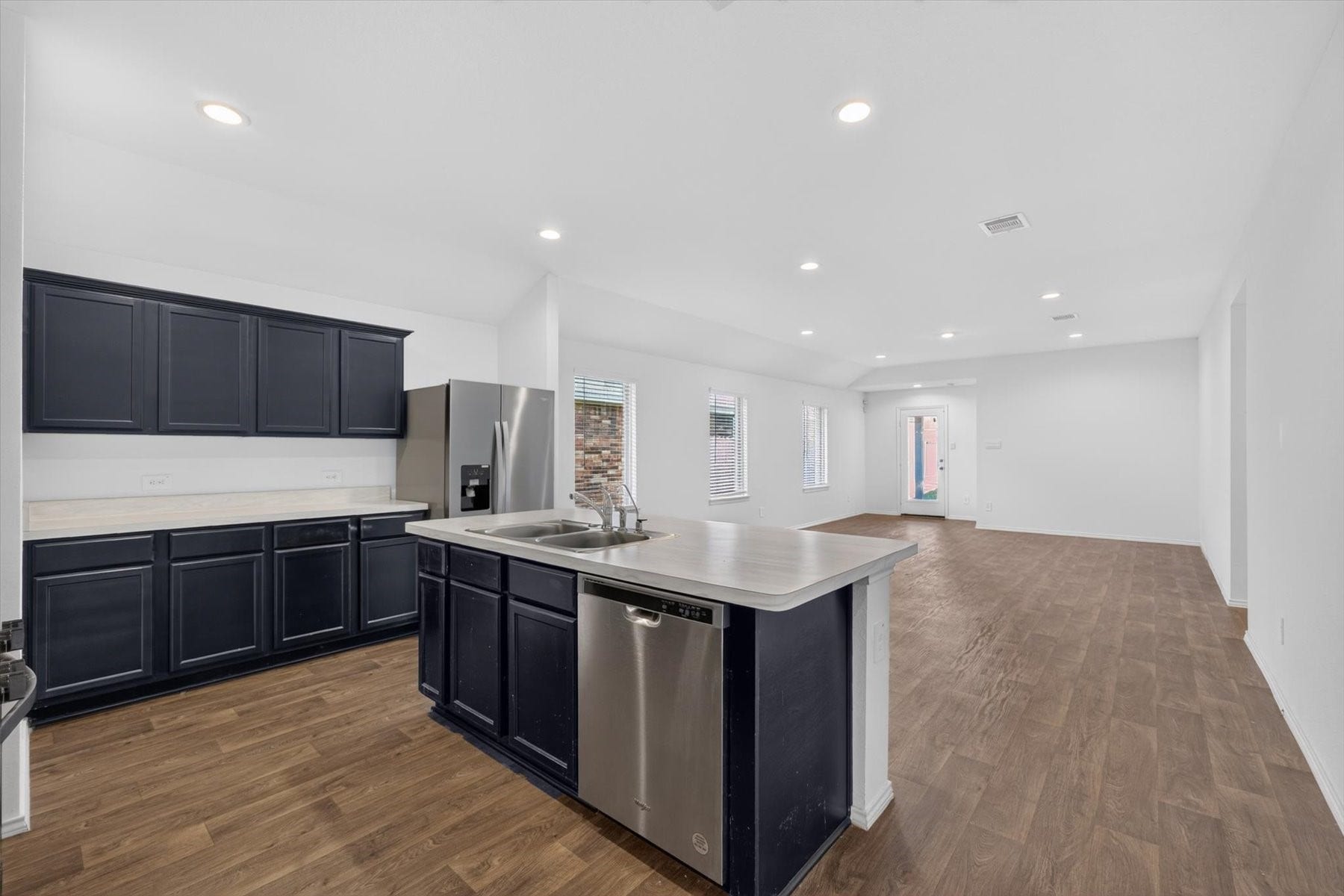 21406 Flowering Garden Lane, Katy, TX 77449 Kitchen opens seamlessly to the living area.