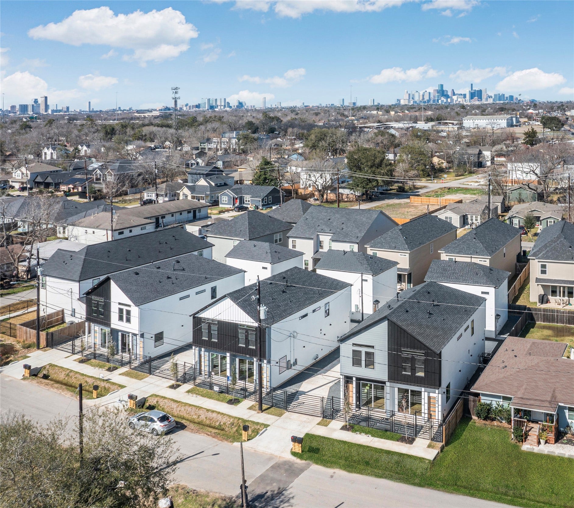 4607 Bricker Street, #A B C, Houston, TX 77051 Welcome to the Ritz-Carlton of triplexes. Nothing Builder Grade here. Professionally designed interior finishes, zero scape landscaping, custom mailboxes, custom wrought iron fence and gates are a fraction of the features and amenities of this development.