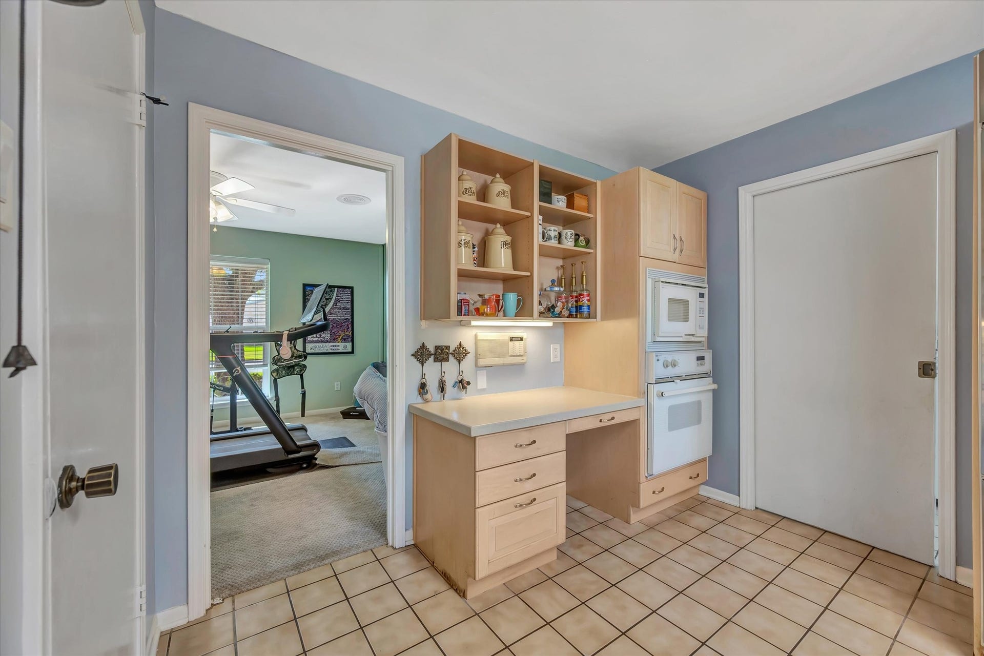 DESK NOOK IN KITCHEN