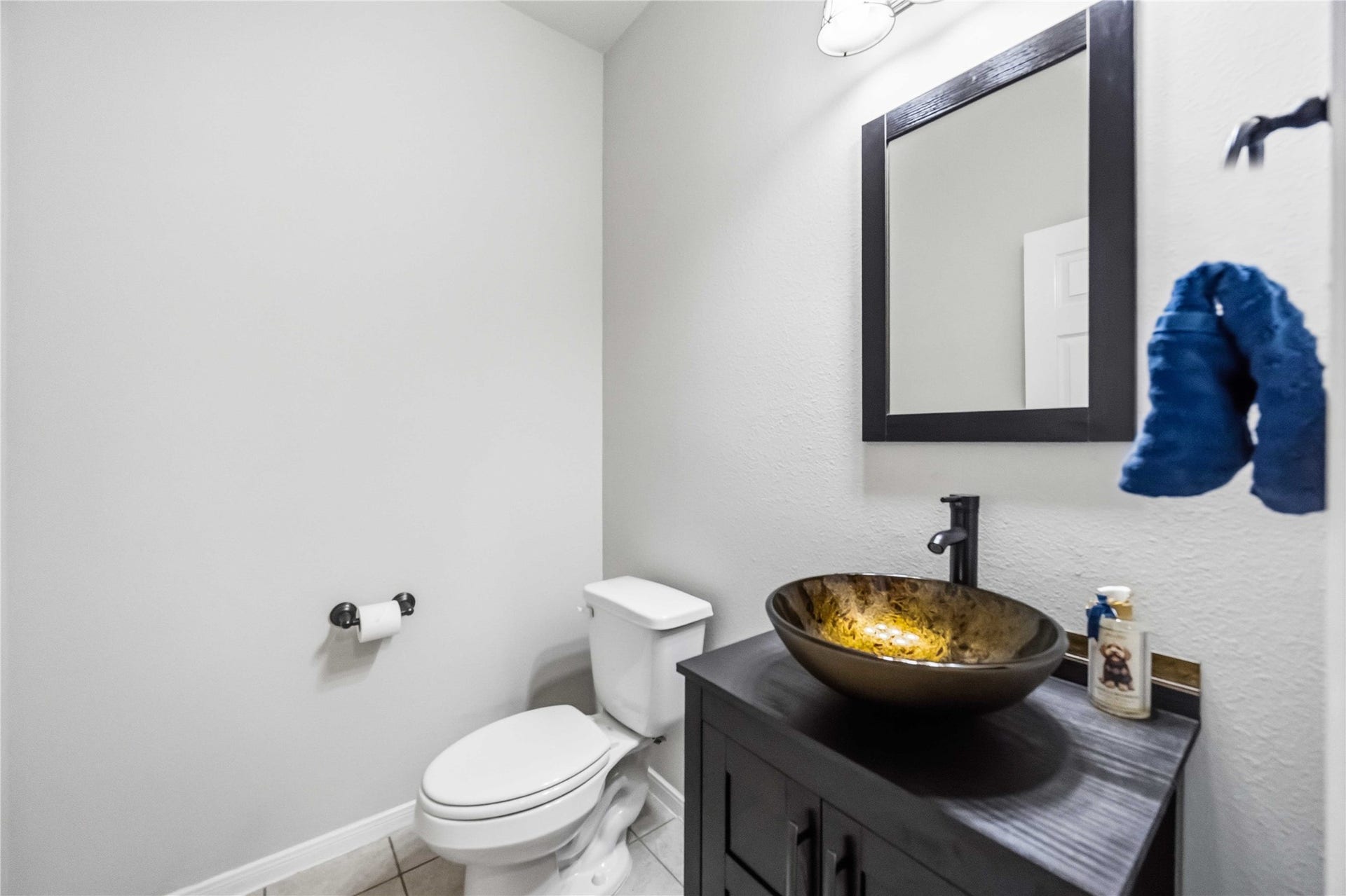6420 Innsbruck Meadows Lane, Houston, TX 77048 Half bathroom downstairs.