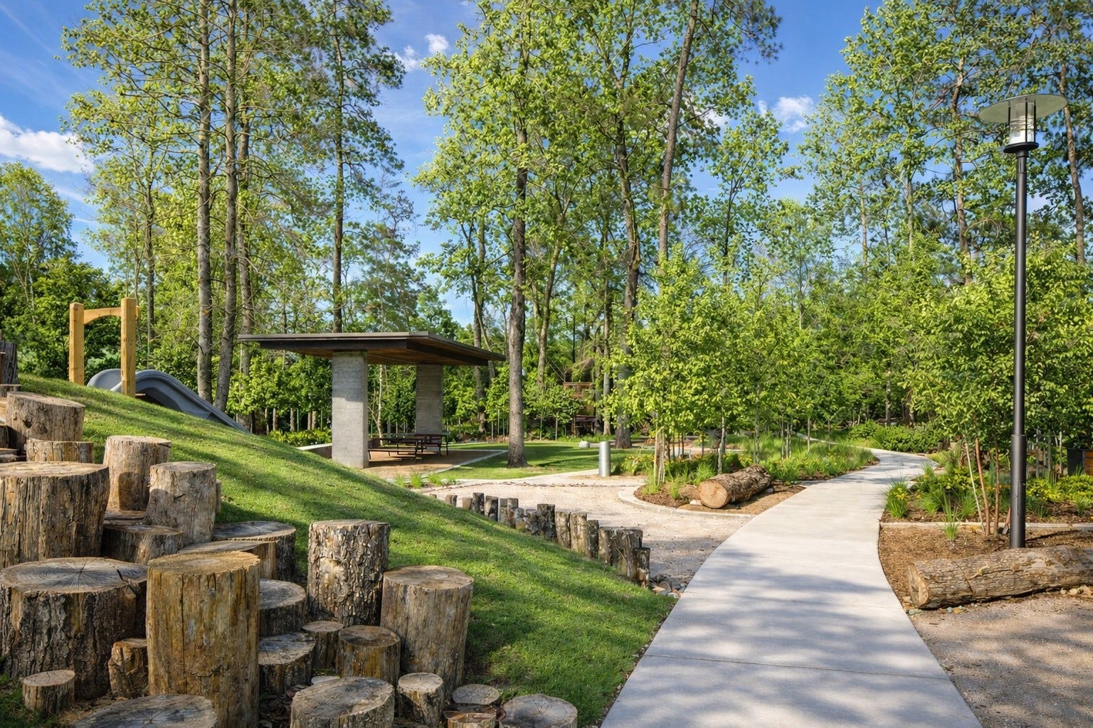 27720 Hazelbrook Lane, Spring, TX 77386 This upscale master-planned community is highly regarded for integrating modern recreation facilities with over 115 acres of preserved natural spaces. Amongst those natural spaces you can also find multiple playgrounds and picnic areas to enjoy.