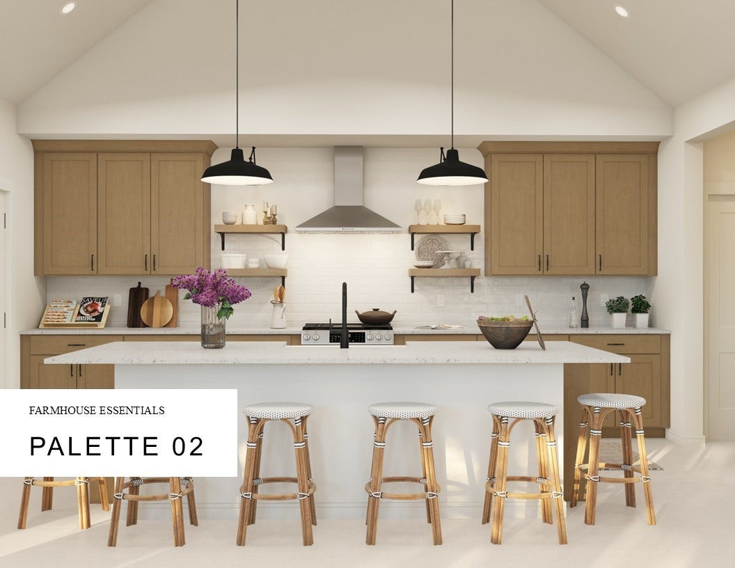 29443 Oaklawn View Drive, Waller, TX 77484 Farmhouse Look Palette 2 Selection Sheet (*Artist rendering used for illustration purposes only.)