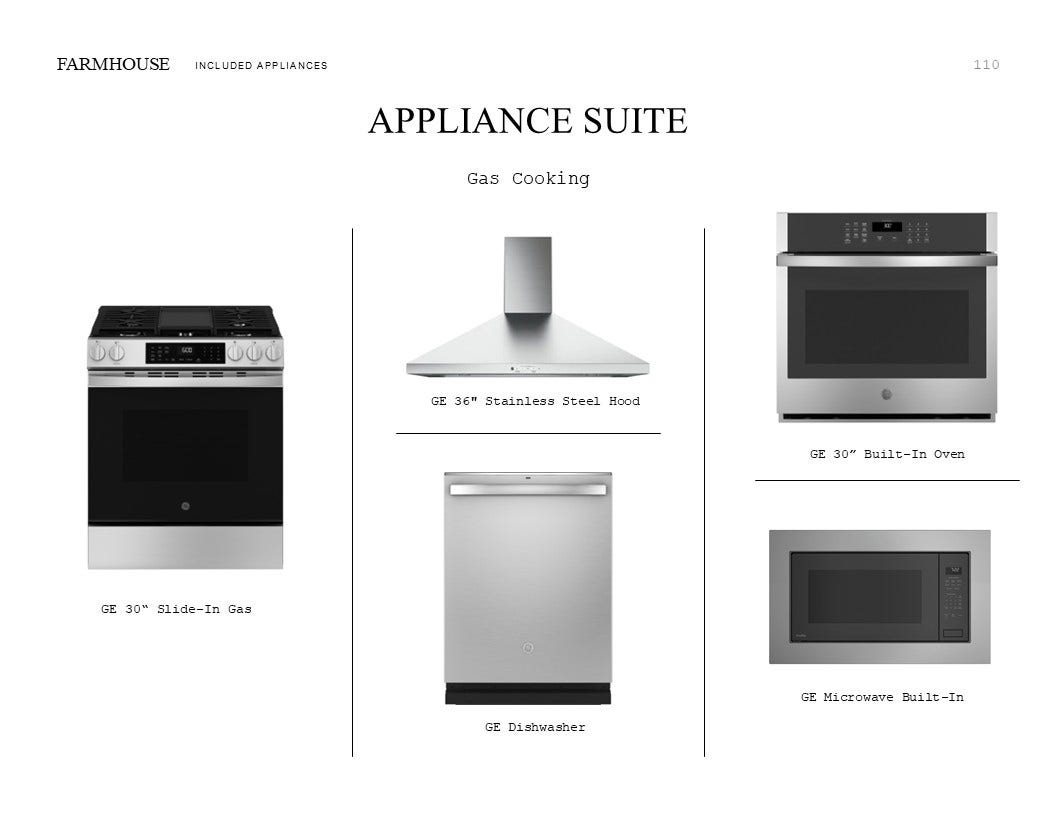29443 Oaklawn View Drive, Waller, TX 77484 Farmhouse Look Palette 2: Appliance Selection Sheet (*Artist rendering used for illustration purposes only.)