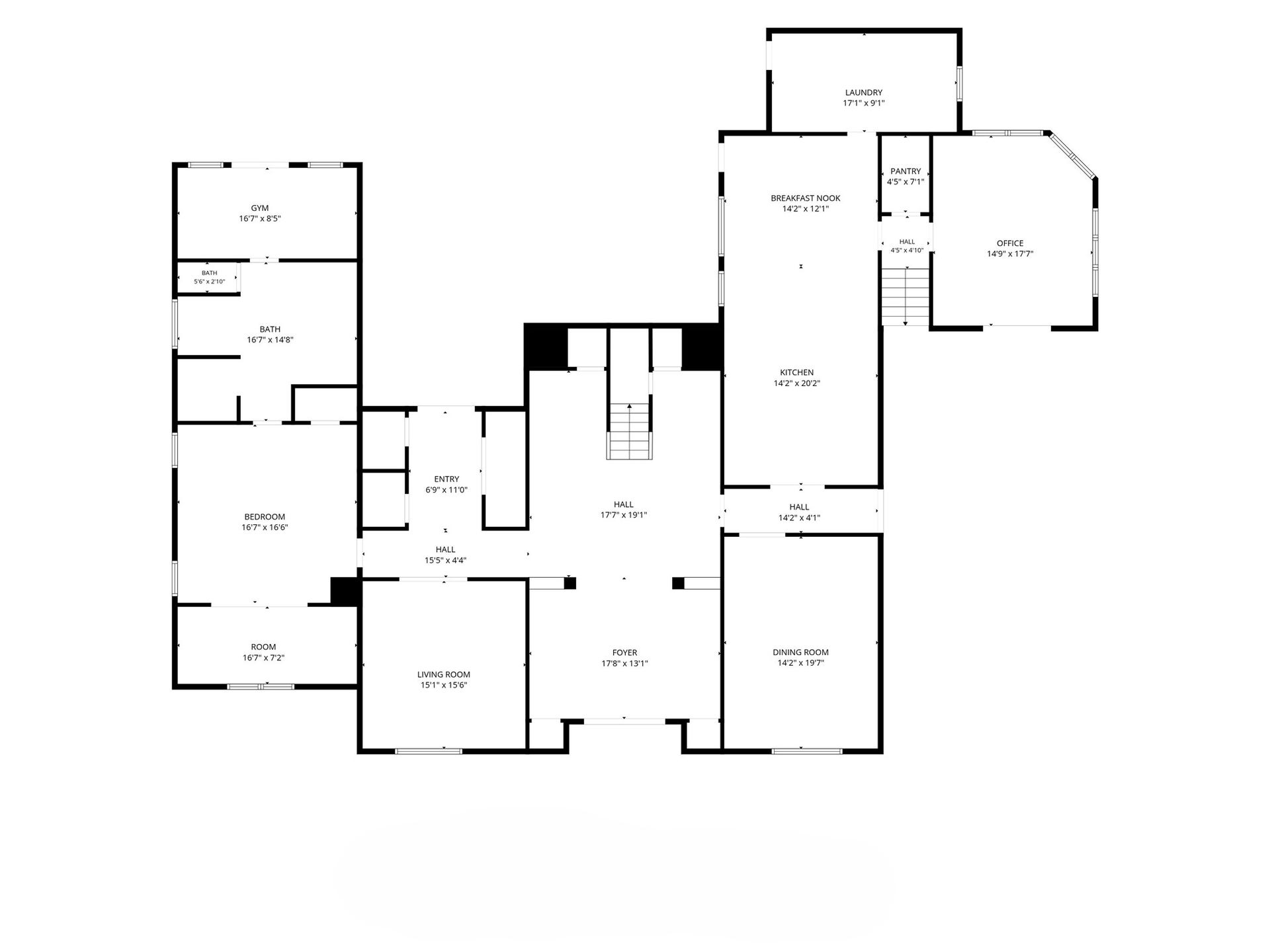 First Floor - Main House