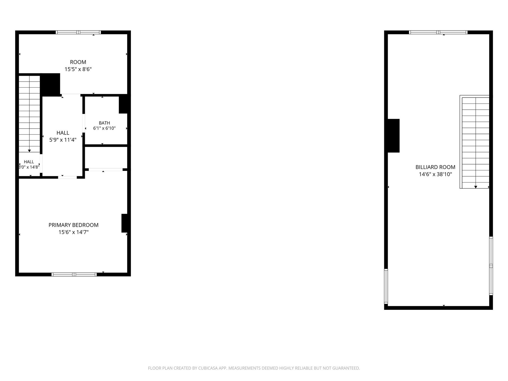 Second Floor - Secondary Dwelling