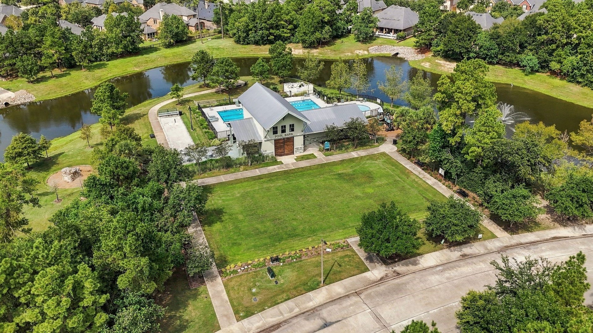 8319 Floating Heart Court, Conroe, TX 77385 Harpers Preserve offers thoughtfully designed recreational spaces surrounded by natural beauty.
