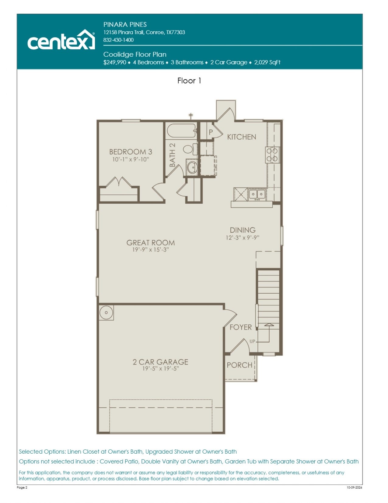 12131 Pinara Trail, Conroe, TX 77303 12131 Pinara Trail, Conroe, TX 77303