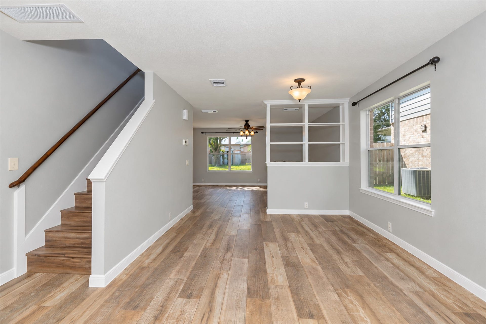 21203 Somerset Park Lane, Katy, TX 77450 Stairwell and Formal Living/Dining Area