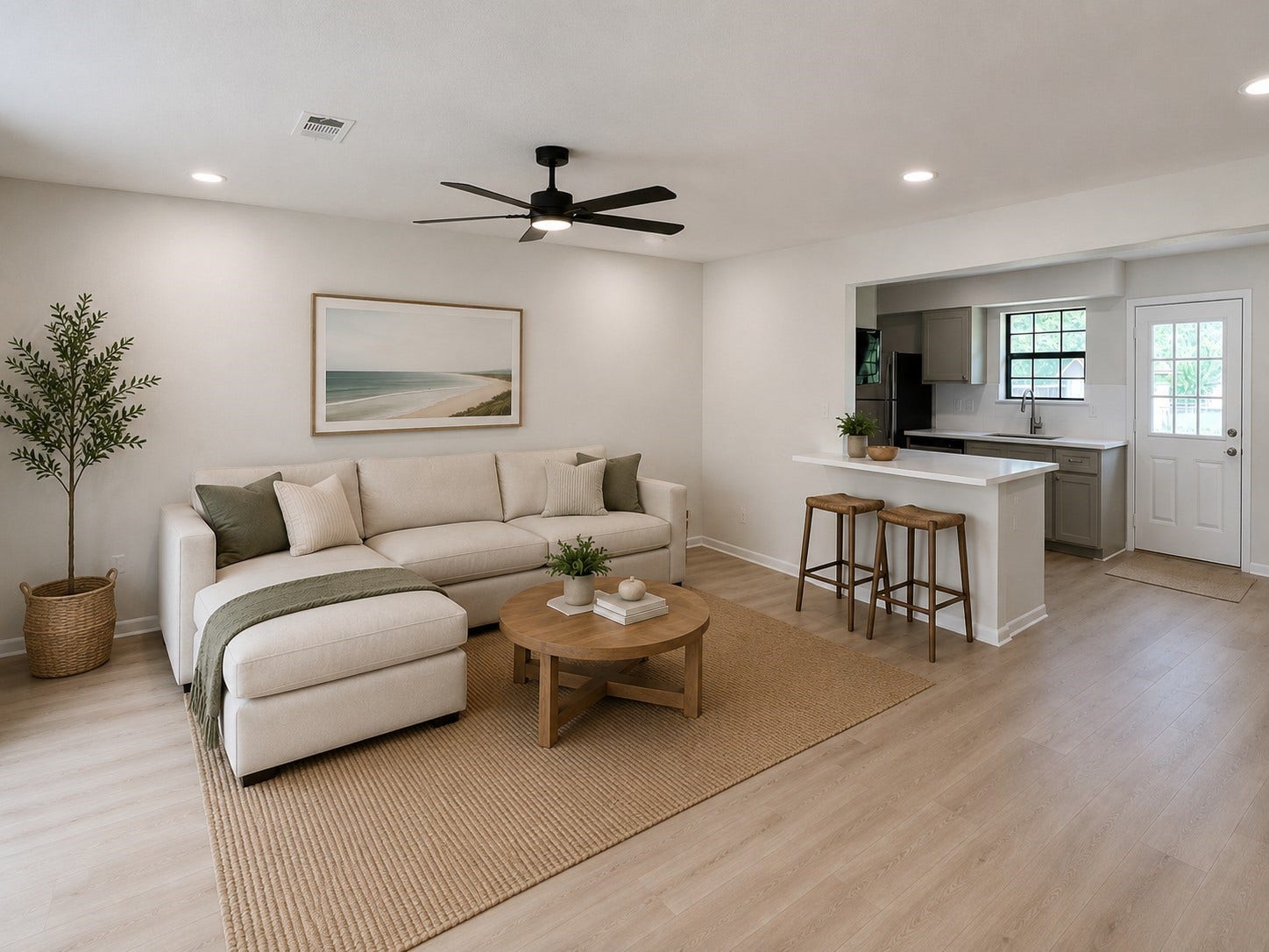 This image has been virtually staged to showcase the rooms potential layout and use.