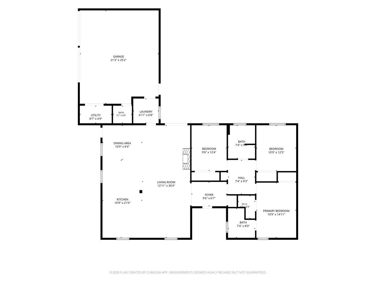 3013 Woodland Drive, Dickinson, TX 77539 Floorplan.