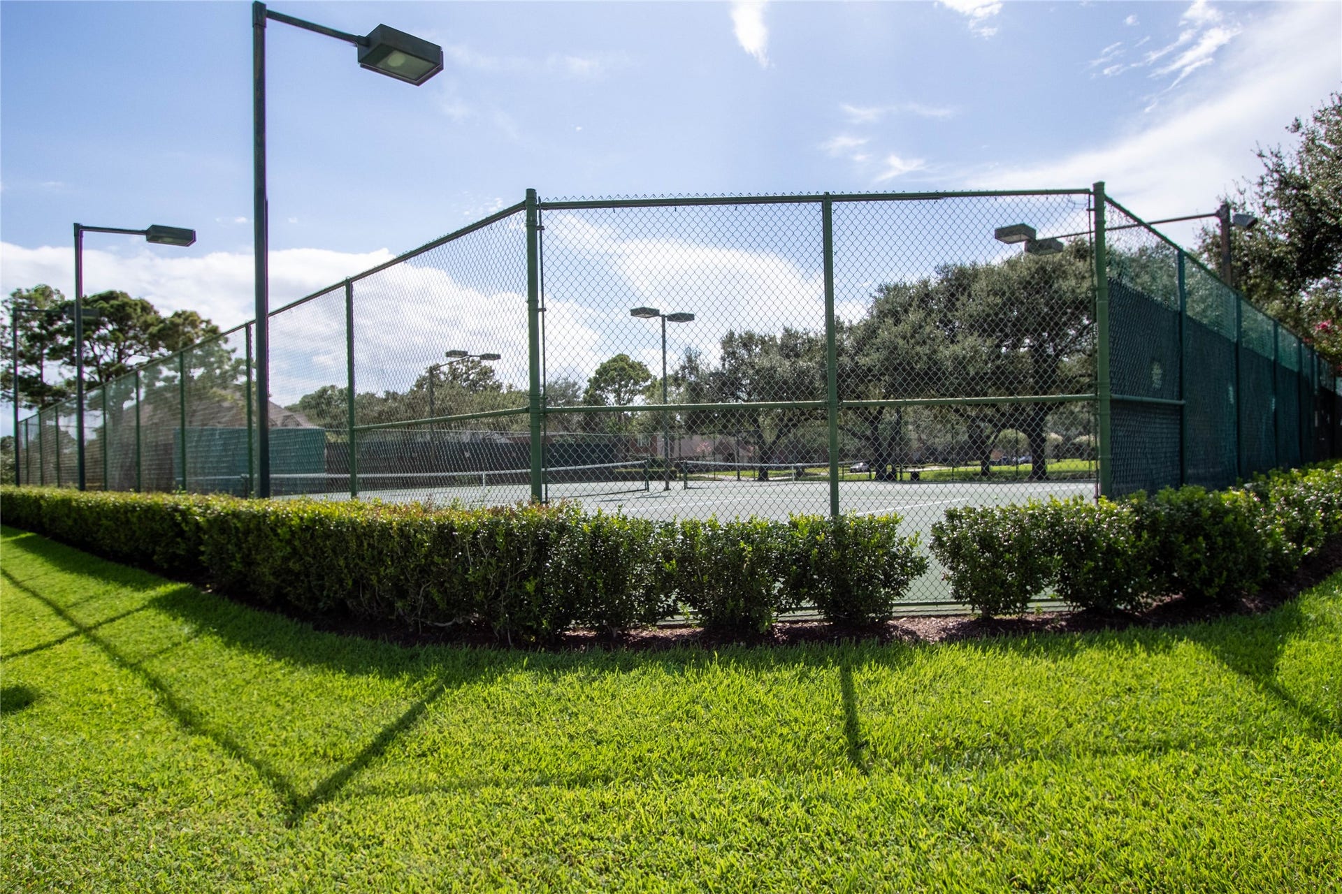 4700 Broadmoor Drive, League City, TX 77573 Tennis court as part of the amenities.