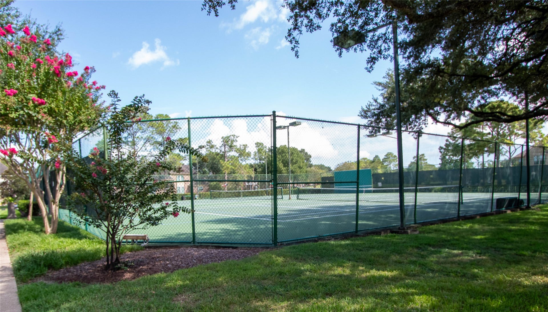 4700 Broadmoor Drive, League City, TX 77573 Another view of tennis court.
