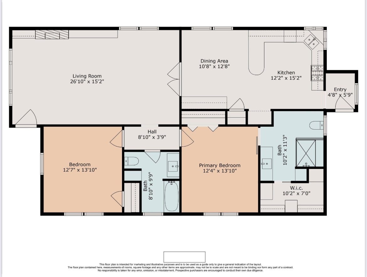 807 Key Street, Houston, TX 77009 Floorplan