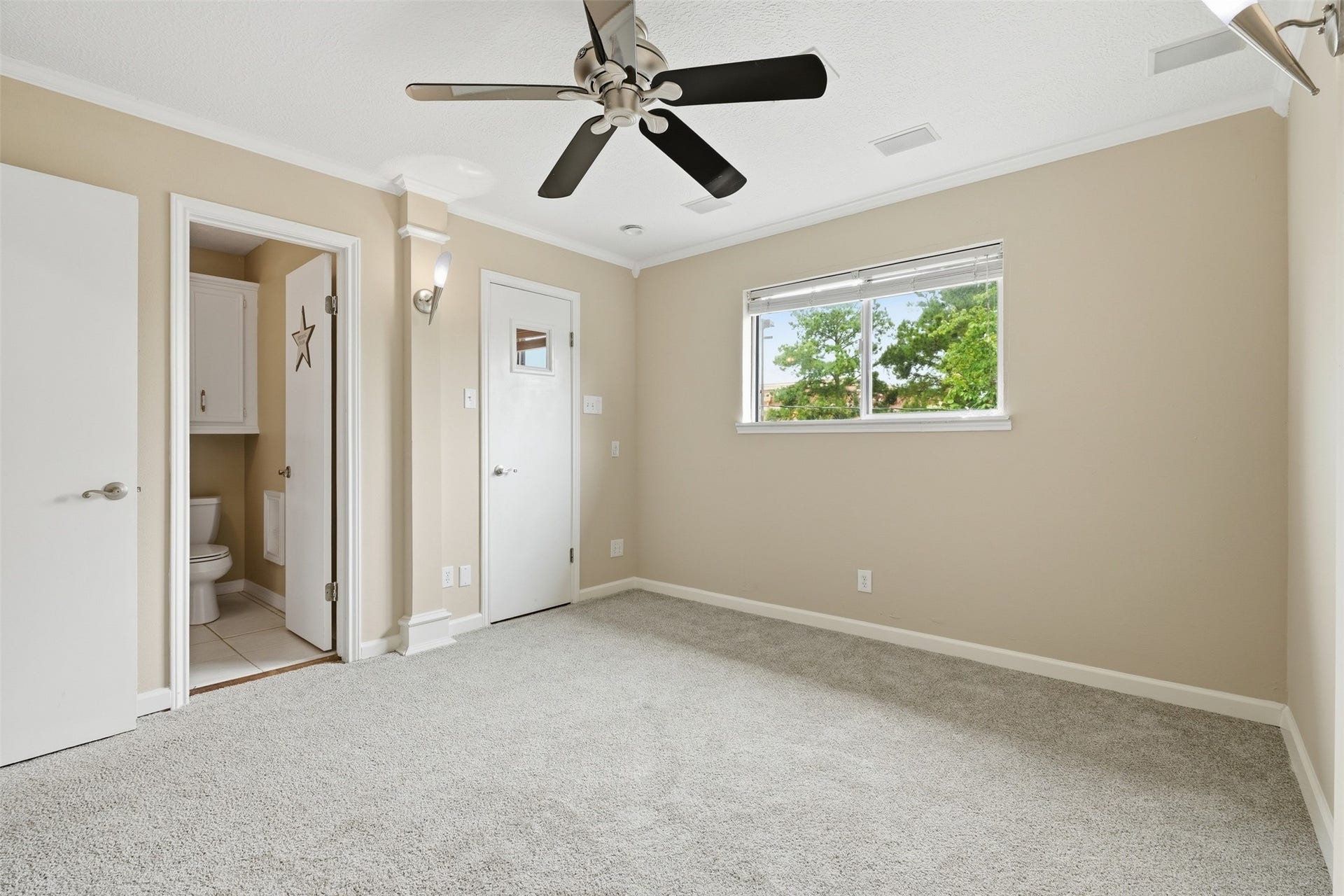 Comfortable secondary bedroom offers ample space and versatility to fit your needs.