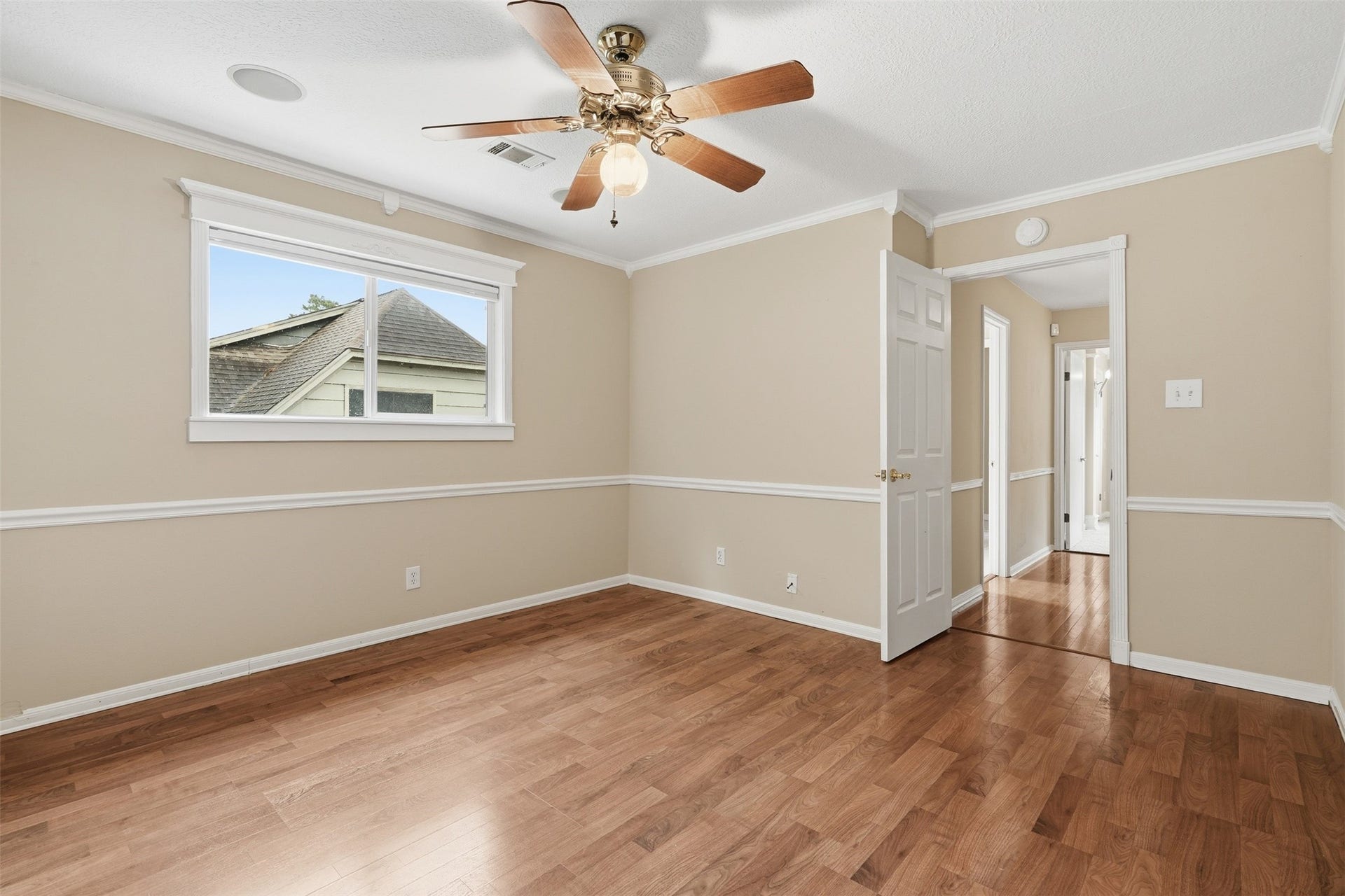 Another view of the first secondary bedroom.
