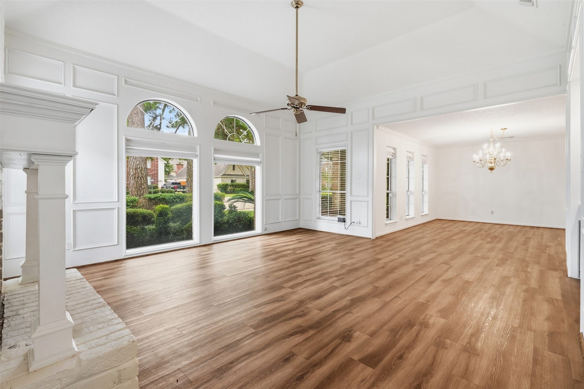 Spacious living room filled with natural light, creating a comfortable space for everyday living and entertaining.