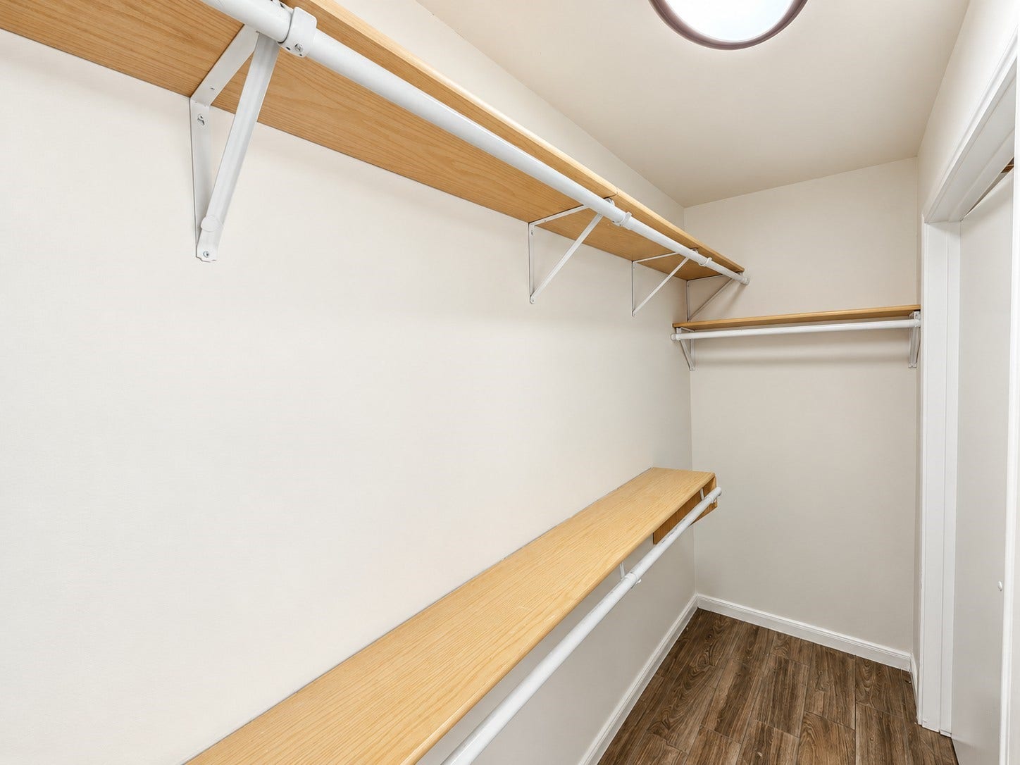 Plenty of closet space
