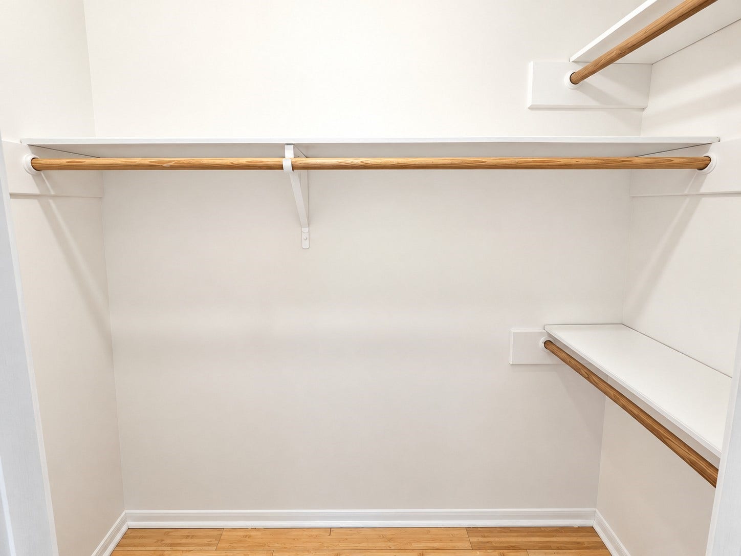 Walk-in Closet in each secondary bedroom
