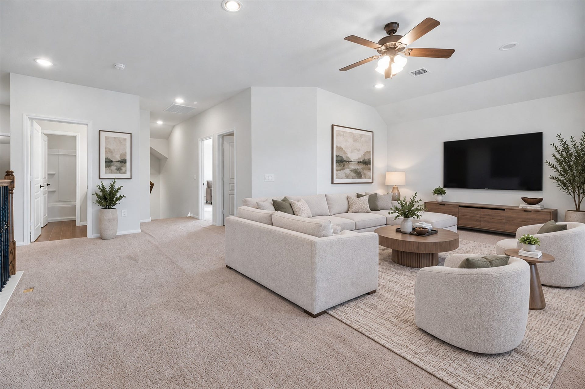 5318 Royal Sunset Court, Katy, TX 77493 Gameroom - Digitally Staged