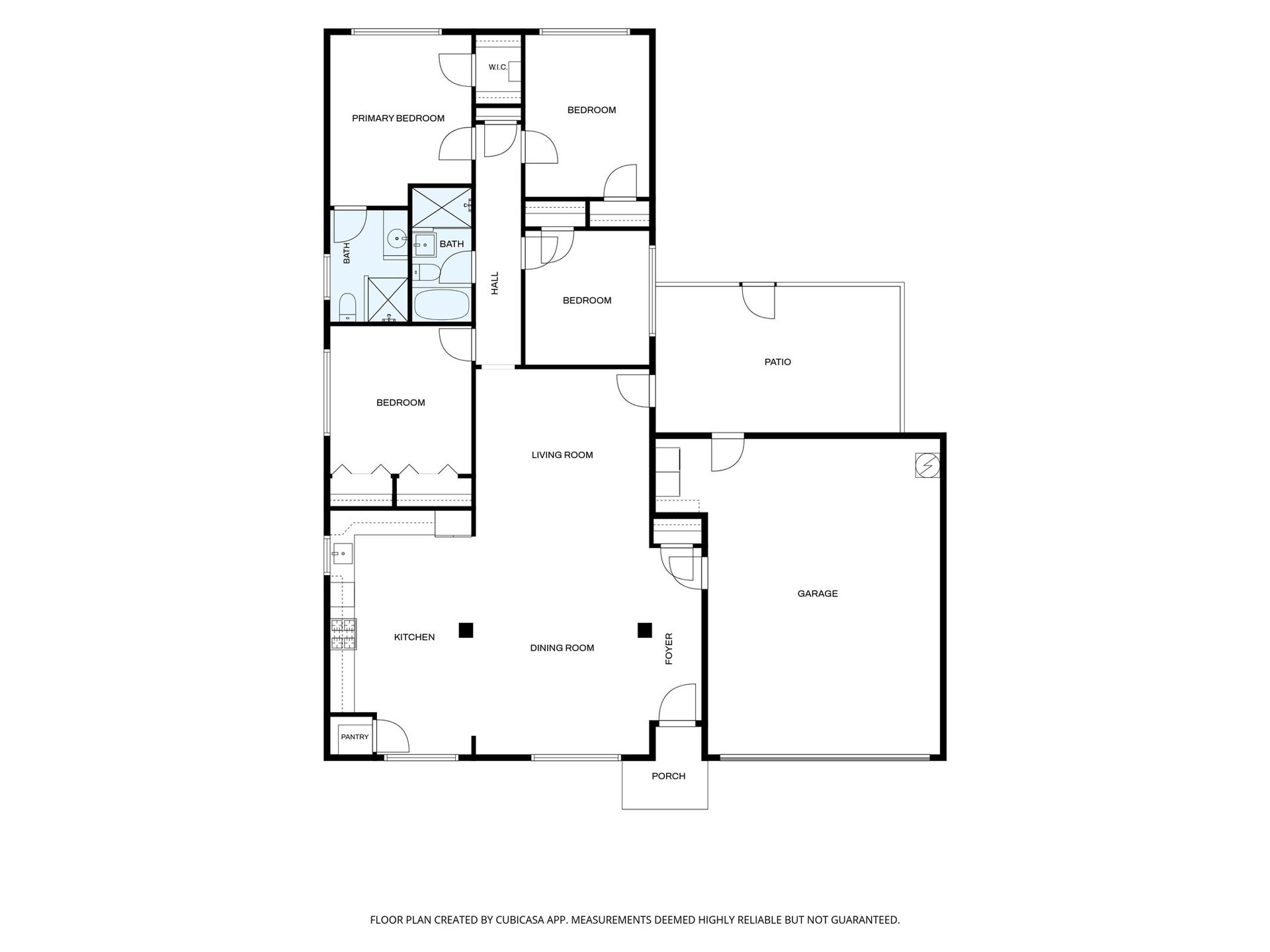 2543 Fountain View Street, New Caney, TX 77357 Floor Plan