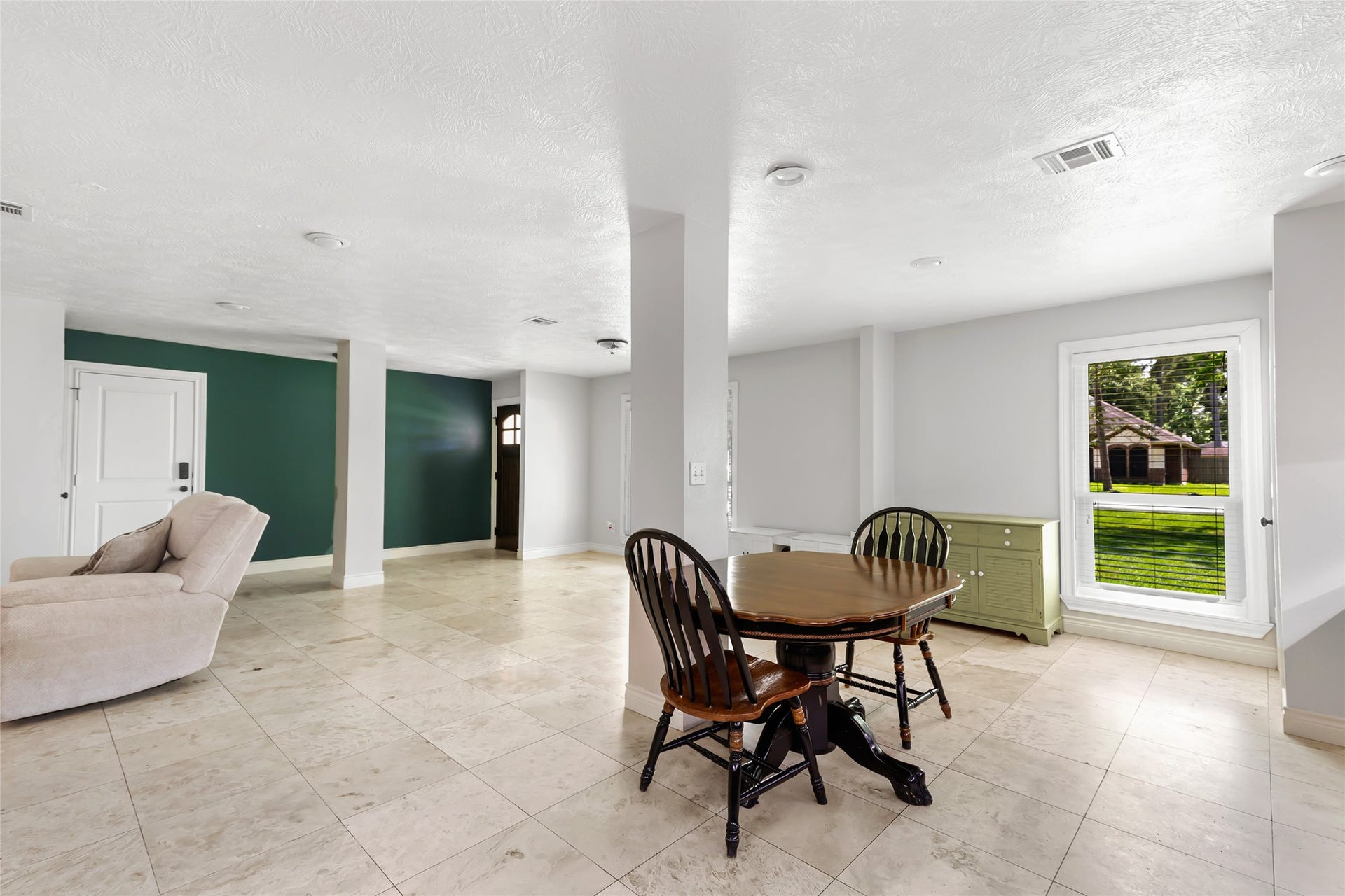2543 Fountain View Street, New Caney, TX 77357 Dining Area with Large Beautiful Windows