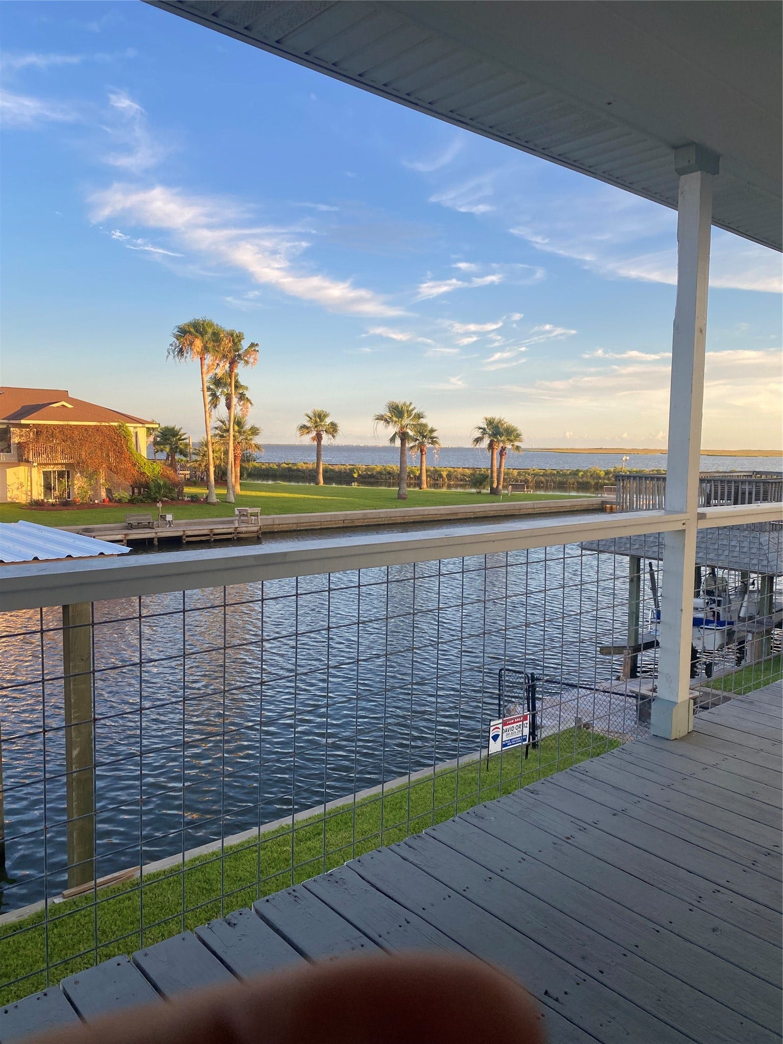 Porch view of Jones Bay